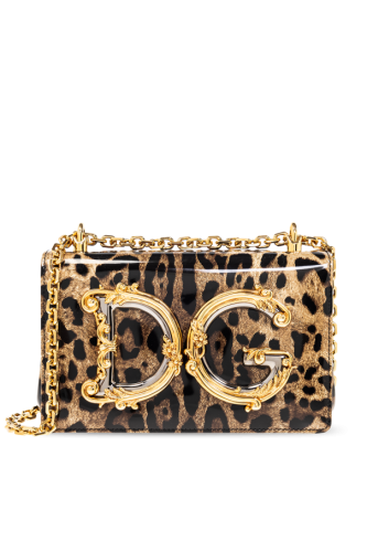 Dolce & Gabbana BRĄZOWY Torba na ramię \'DG Girls\'