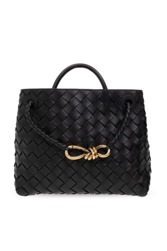 Bottega Veneta CZARNY Torba na ramię ’Andiamo Small