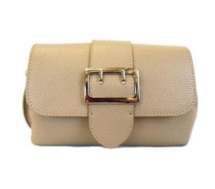 Genuine leather  - 100% leather Clutch Cappuccino