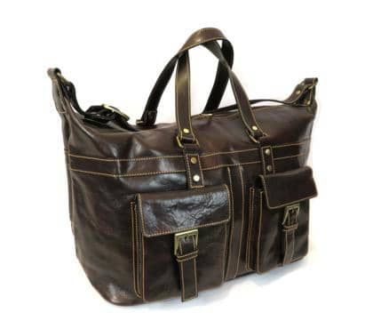 Genuine leather - 100% leather Dark  Bordeaux