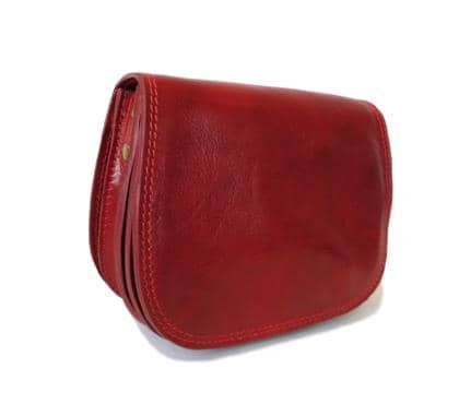 Cowhide 100% Leather- Red